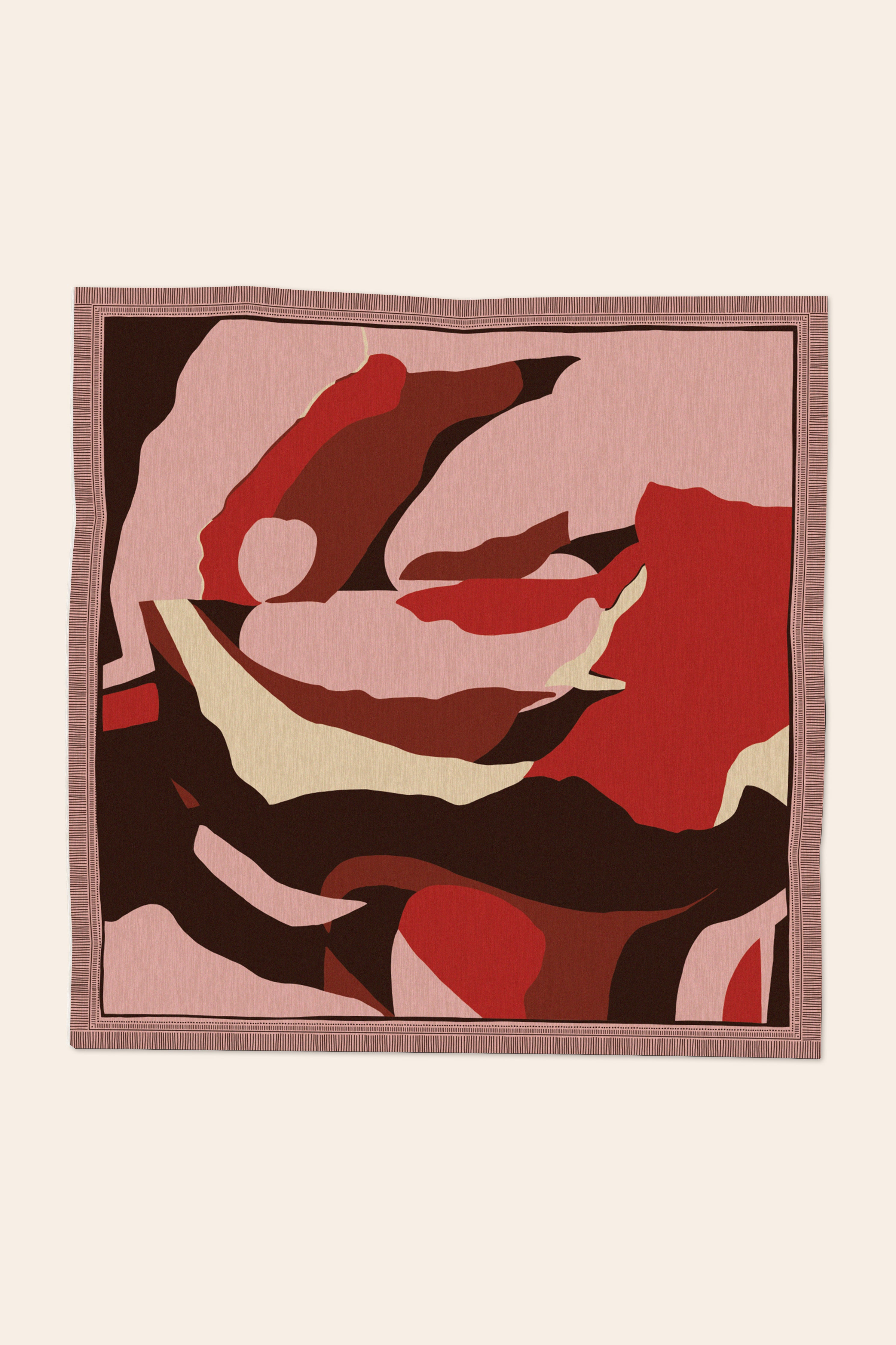 Foulard Laine - Divine - Rouge