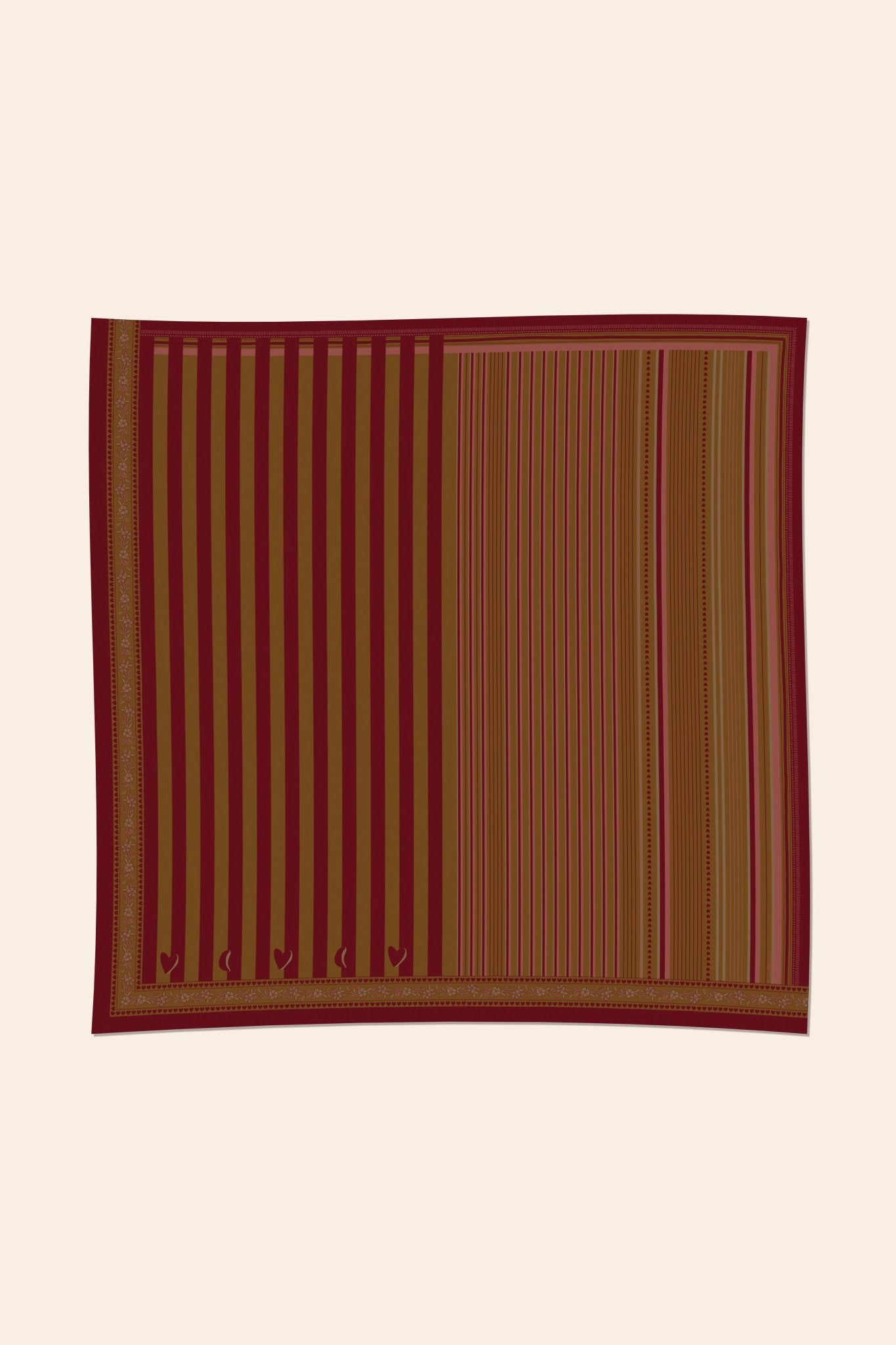 PRE - COMMANDE Foulard laine - Lines - Bronze - boulbar.fr