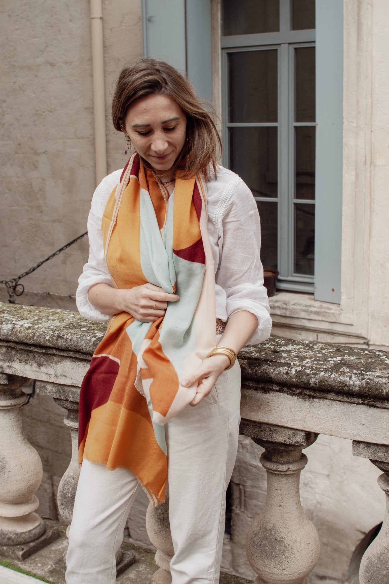 Écharpe Laine - Nocturne - Gold - boulbar.fr