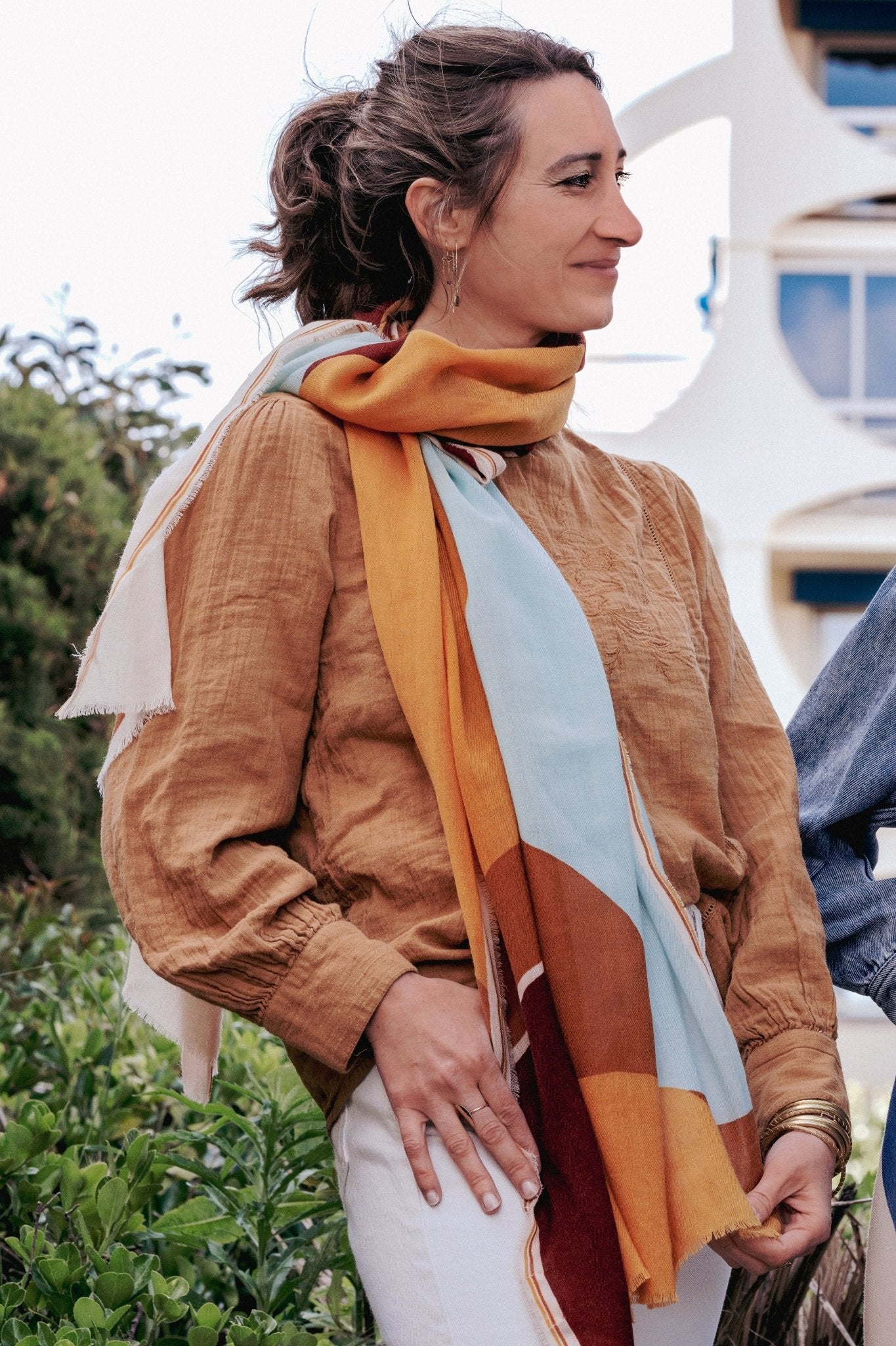 Écharpe Laine - Nocturne - Gold - boulbar.fr