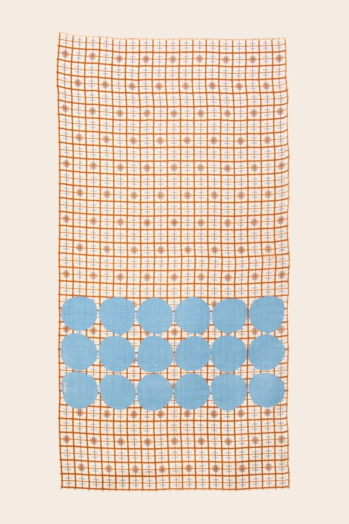 Écharpe Laine - superposé - beige - boulbar.fr