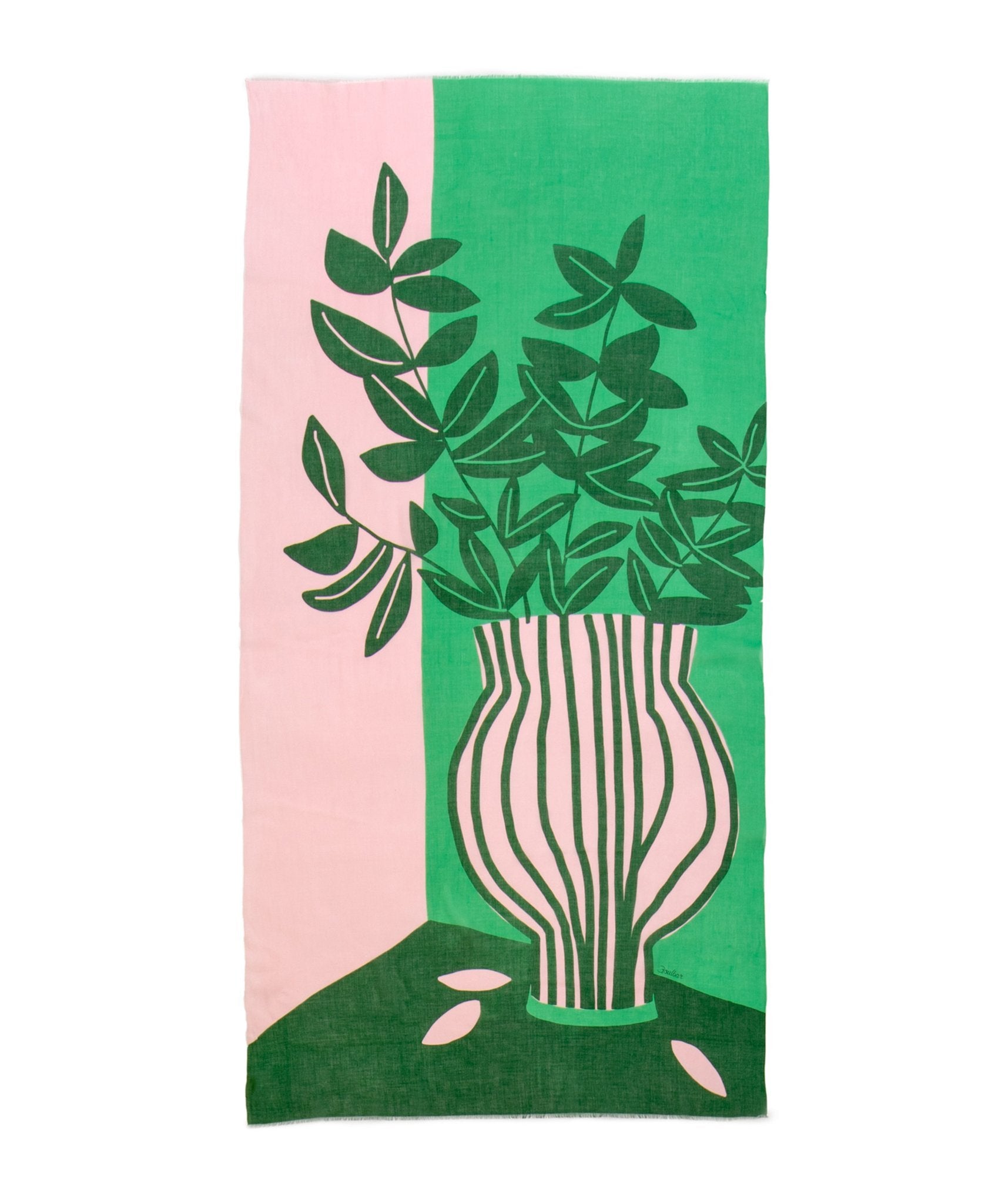 Écharpe Le Vase - Vert - boulbar.fr