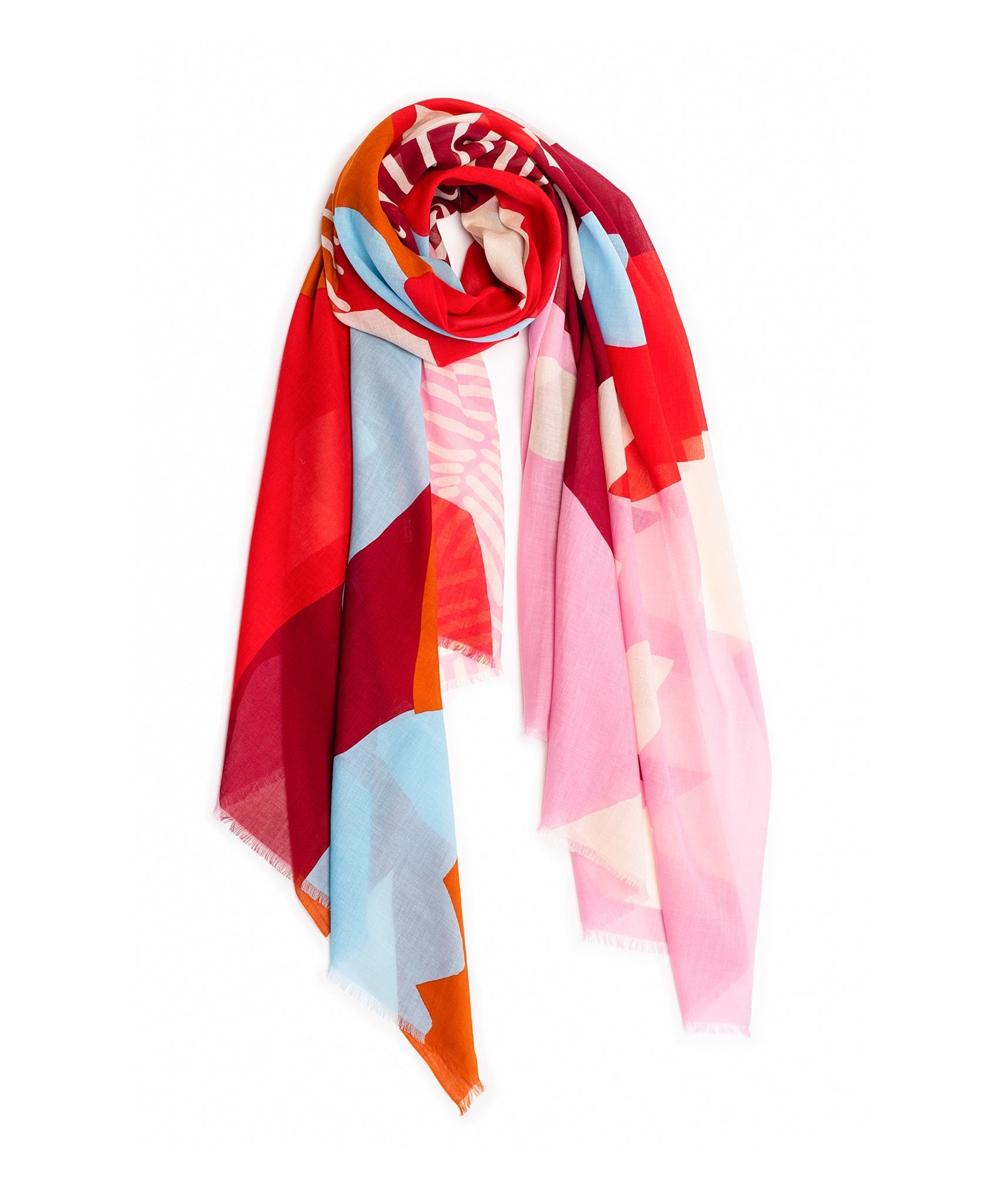 Écharpe Symphonie - Rouge - boulbar.fr