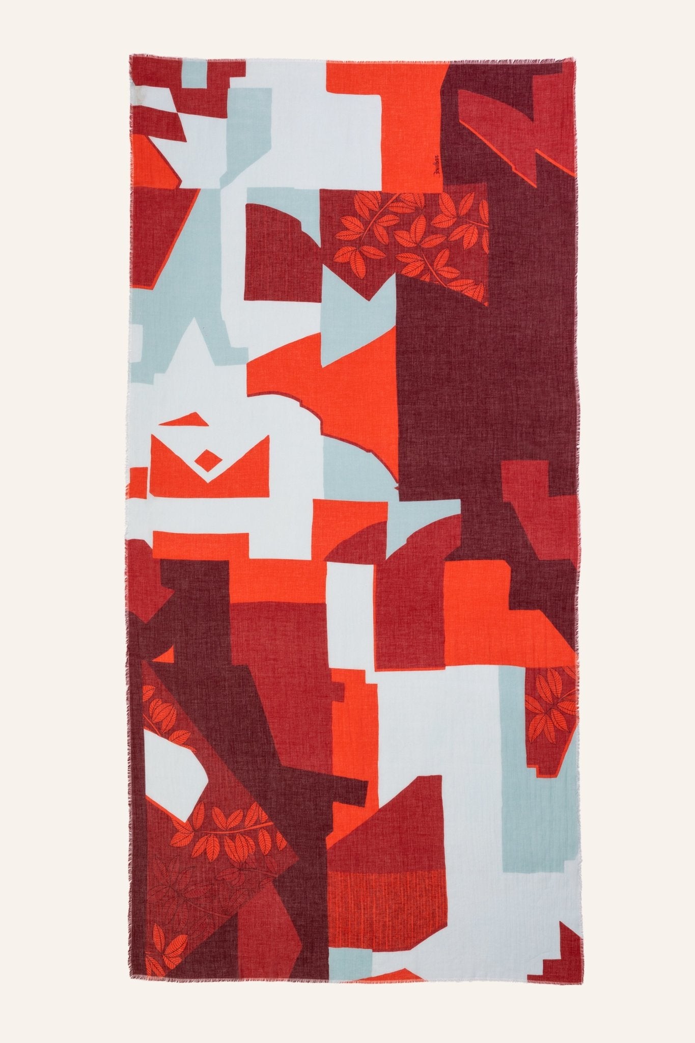 Fouta de plage rouge - En Haut - boulbar.fr