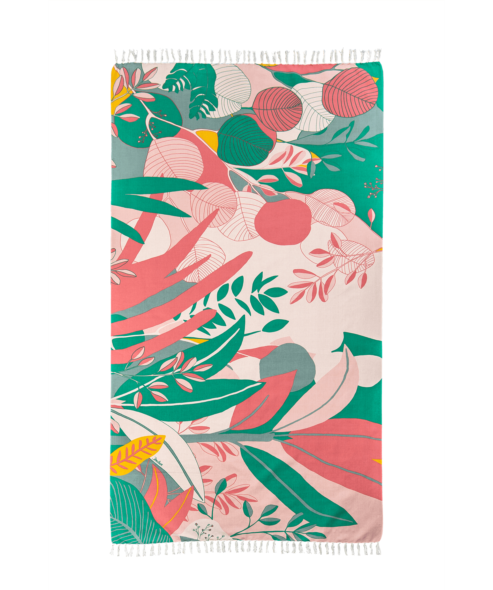 Fouta - Eucalyptus - Rose - boulbar.fr