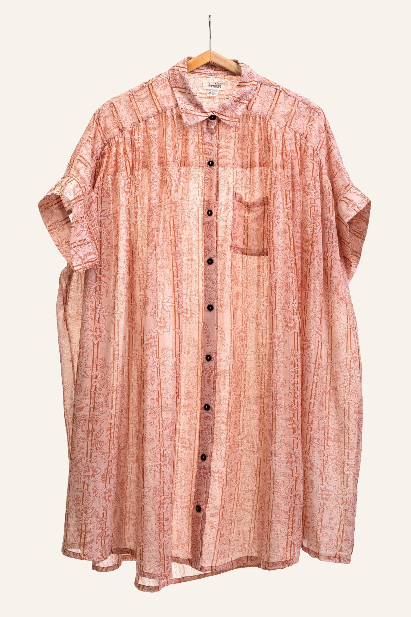 Robe de plage rose - Sari - boulbar.fr