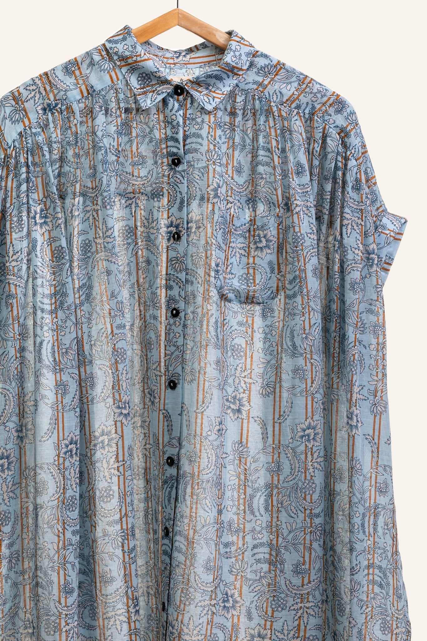 Robe de plage - Sari - bleu - boulbar.fr