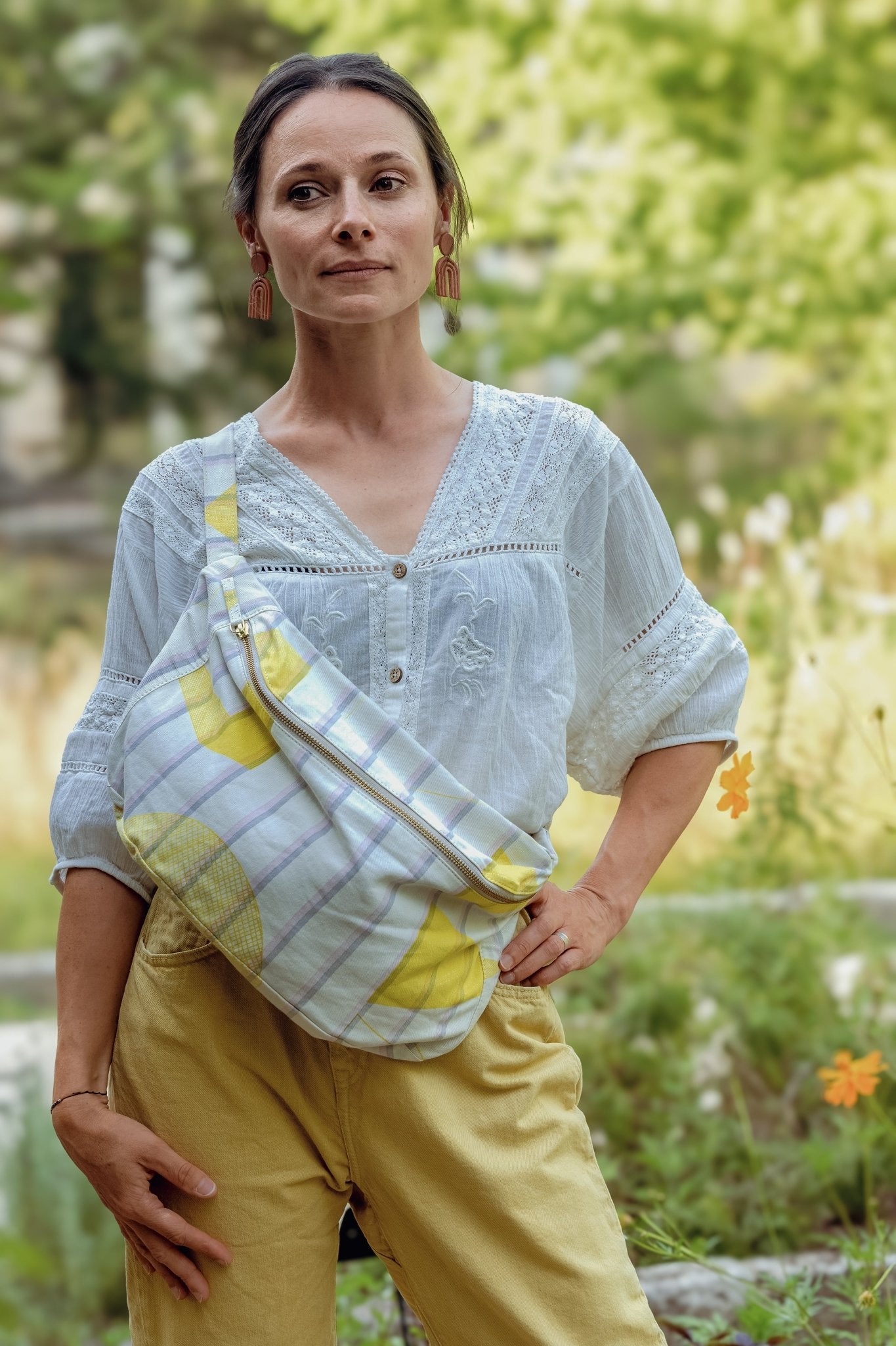 Sac banane XXL - Sens - Jaune - boulbar.fr