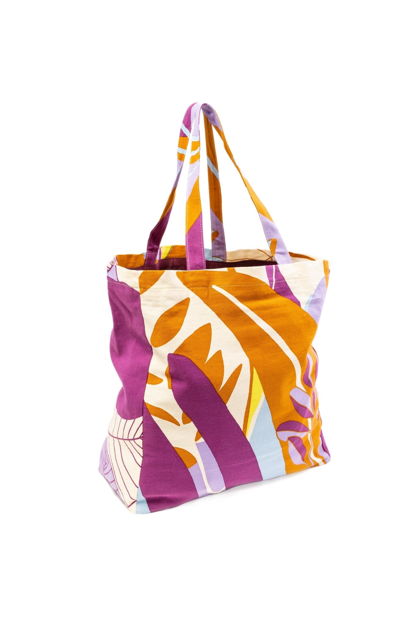 Sac cabas - Eucalyptus - Violet - boulbar.fr