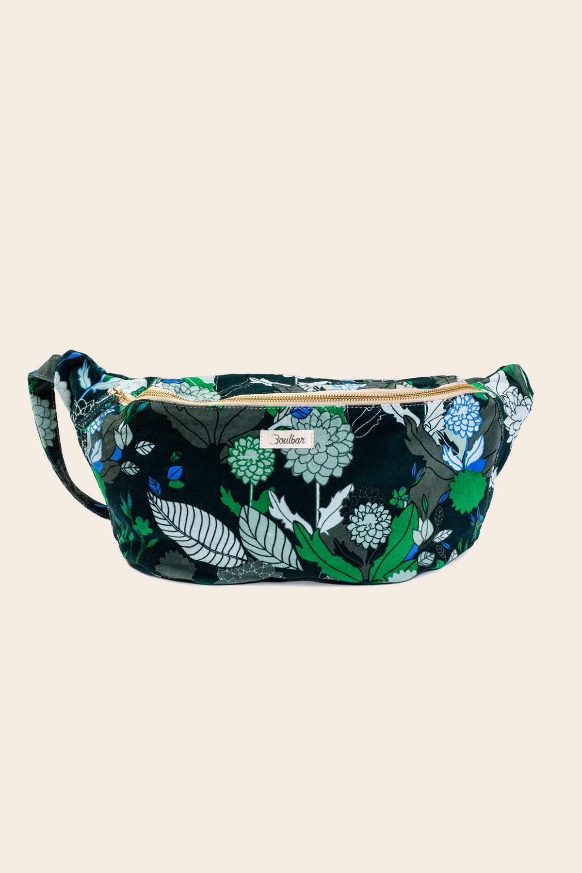 Sac Banane XXL velours - Automne - Vert