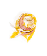 Foulard coton - Montgolfière - Jaune - boulbar.fr
