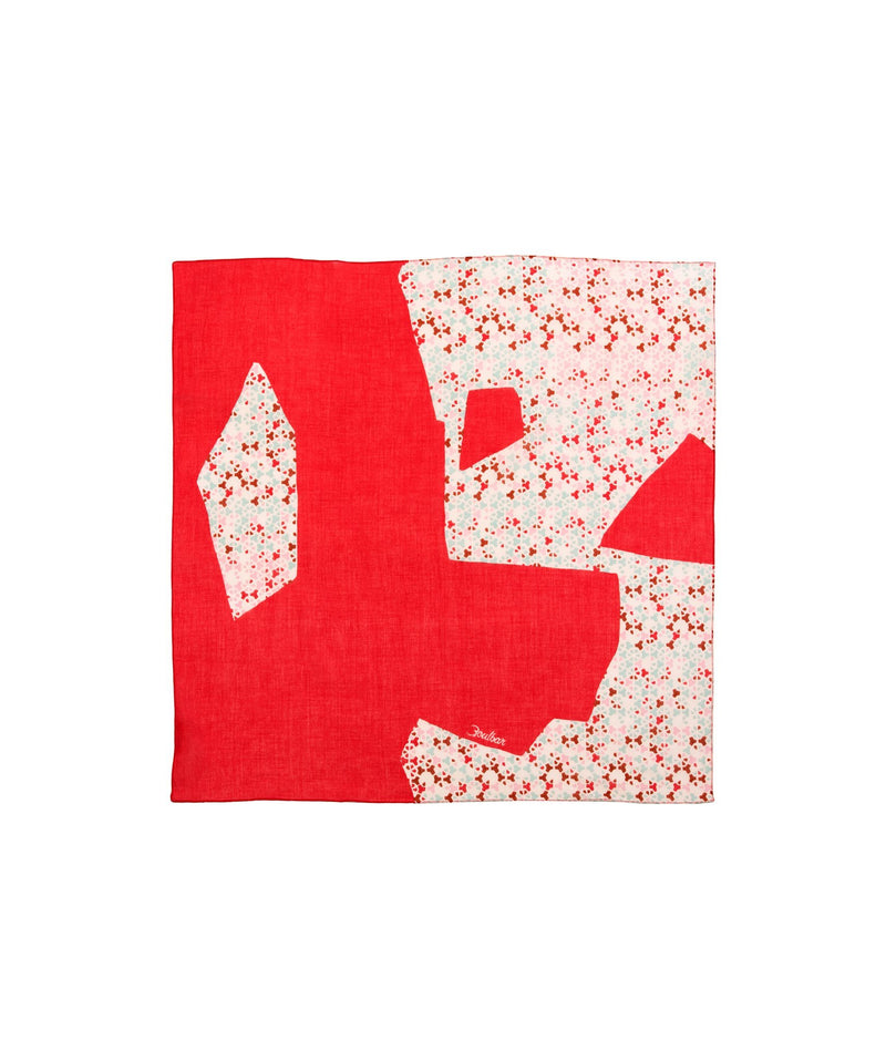 Foulard Mosaïque - Rouge - boulbar.fr