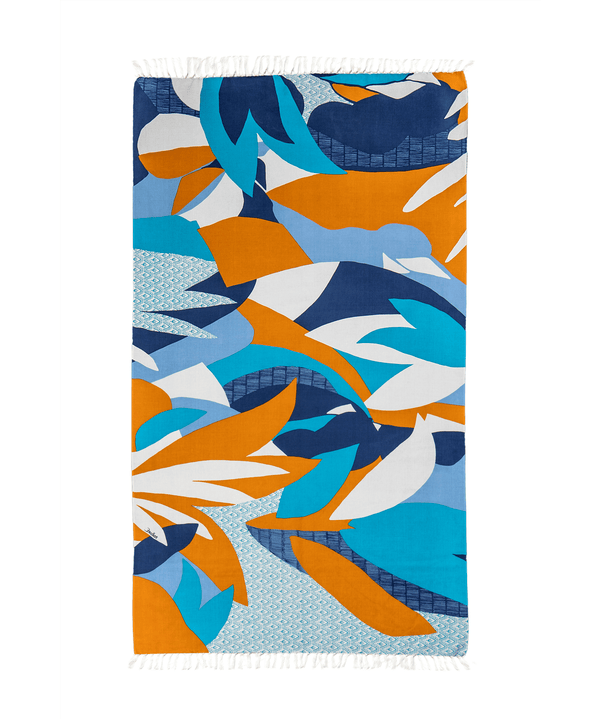 Fouta - Évasion - Bleu - boulbar.fr