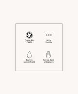 Fouta nid d'abeille Sens - Vert - boulbar.fr