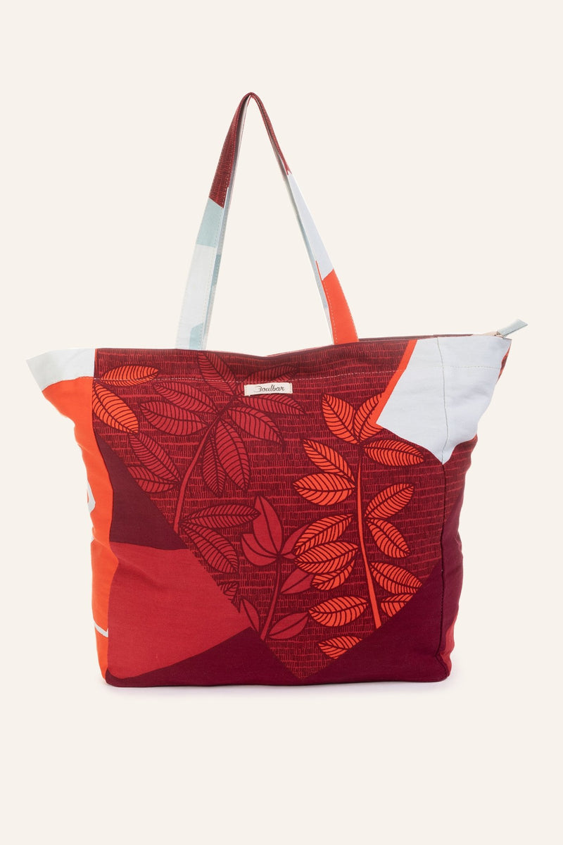 Sac cabas En haut - rouge - boulbar.fr