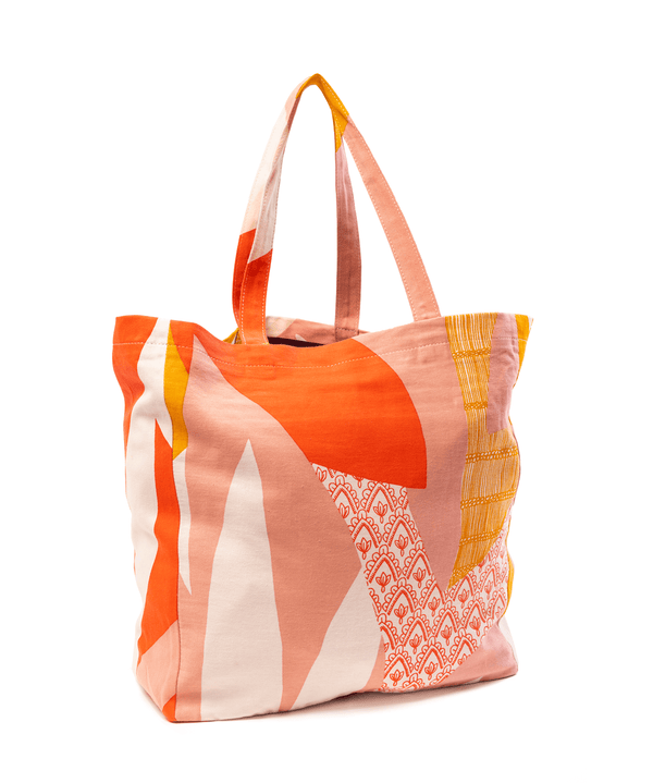 Sac cabas - Évasion - Orange - boulbar.fr